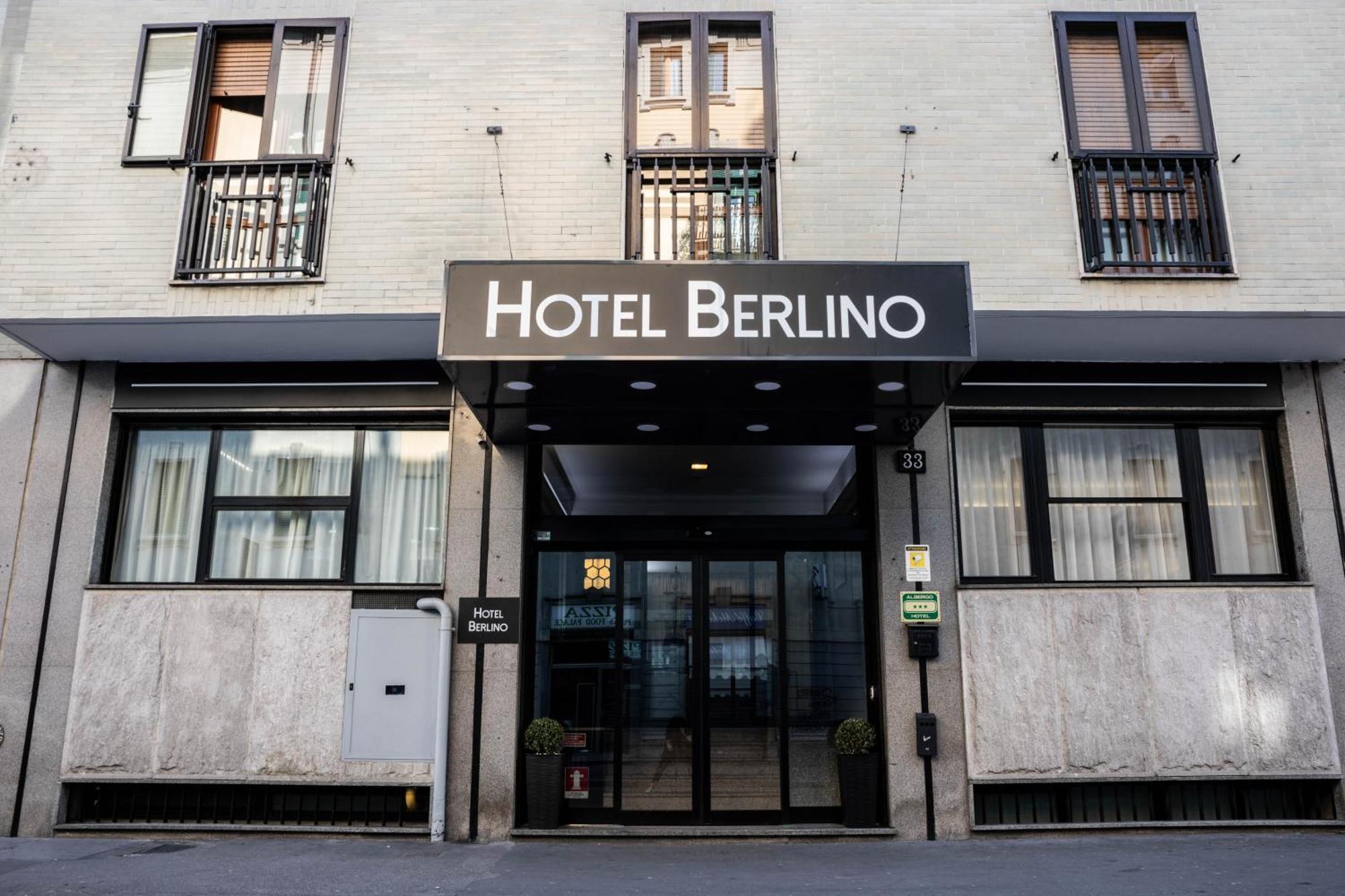 Hotel Berlino Milán Exterior foto
